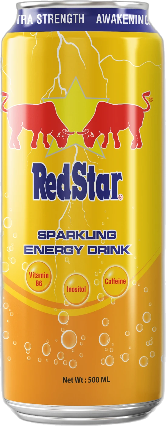 RedStar Sparkling Energy Drink