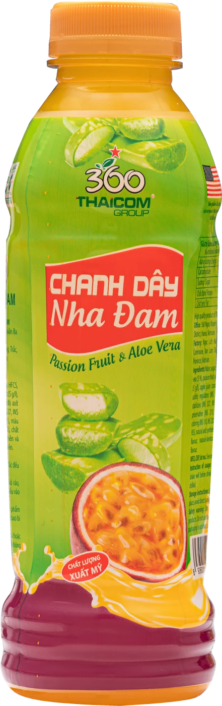 Passion Fruit Aloe Vera Bottle