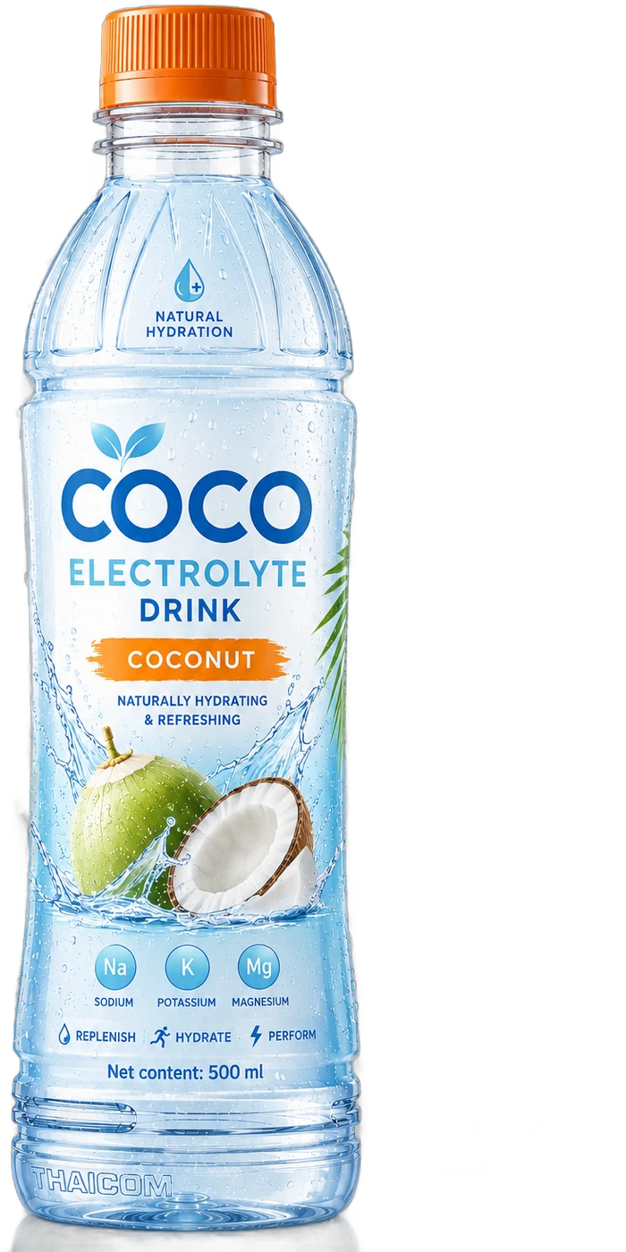 Coconut Electrolyte Bottle 500ml