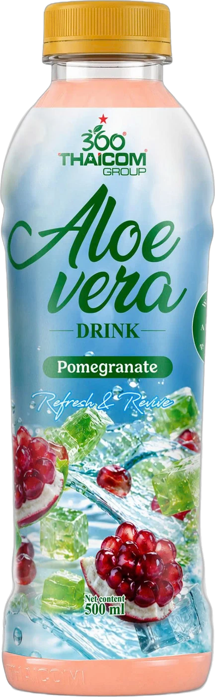 Pomegranate Aloe Vera Bottle 500ml