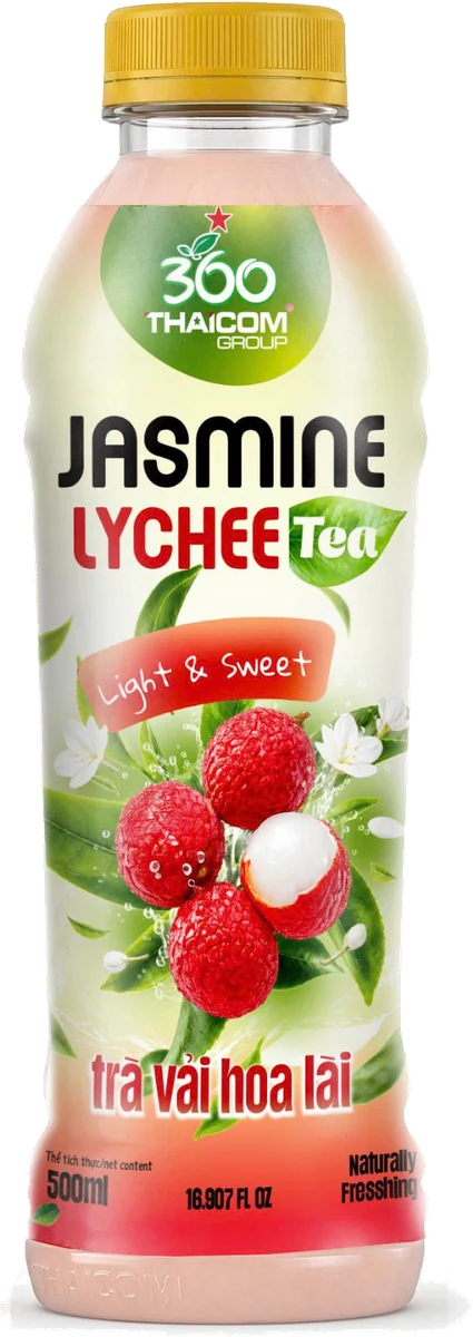 Jasmine Lychee Tea Bottle 500ml