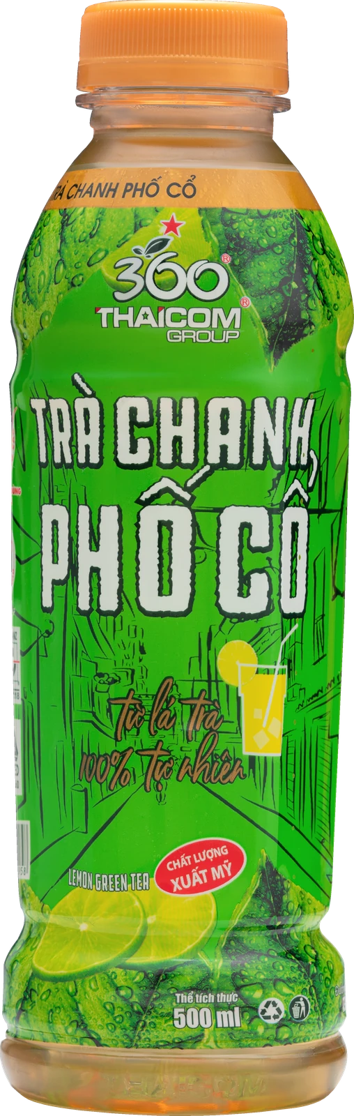 Trà Chanh Phố Cổ Old Quarter Lemon Tea Bottle 500ml